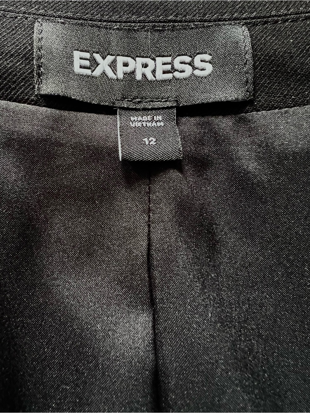 Express Cropped Corset Waist Blazer - Picture 7 of 11